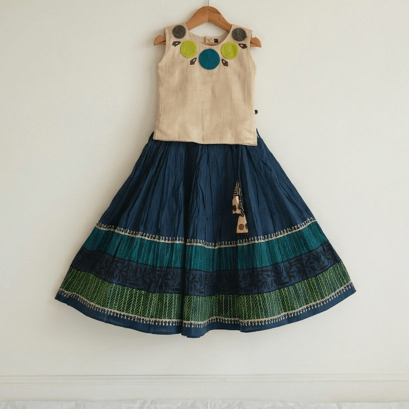 Kids Top and Skirt