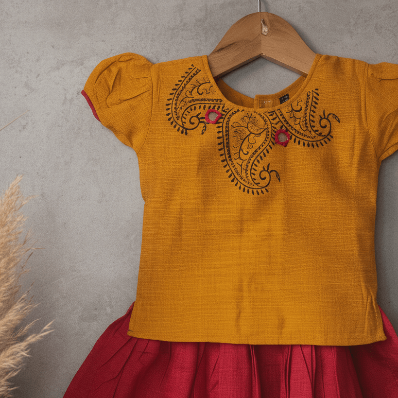 Kids Top and Skirt