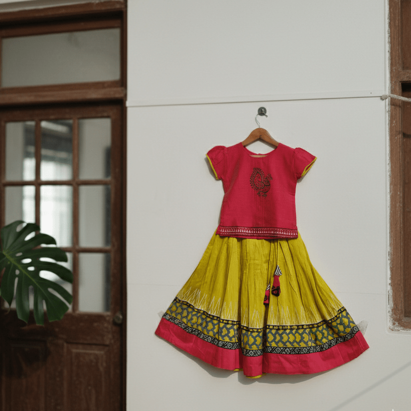 Kids Top and Skirt